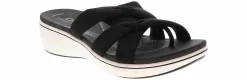 Comfort Sandals|Wedge & Platform Sandals|CLARKS Breeze Rae Cam Women's Sandal Black
