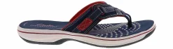 Comfort Sandals|Flip Flops|CLARKS Breeze Sea Cloudsteppers Women’s Sandal Blue