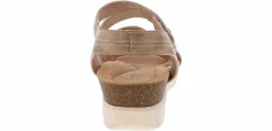 Comfort Sandals|Wedge & Platform Sandals|CLARKS Calenne Clara Women’s Wedge Sandal Bronze