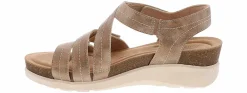 Comfort Sandals|Wedge & Platform Sandals|CLARKS Calenne Clara Women’s Wedge Sandal Bronze