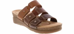 Comfort Sandals|Wedge & Platform Sandals|CLARKS Calenne Lily Women’s Comfort Sandal Brown