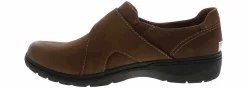 Comfort Shoes|Slip-On|CLARKS Carleigh Jazz Women’s Comfort Shoe Brown