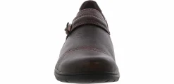 Flat|Slip-On|CLARKS Carliegh Pearl Women’s Casual Shoe Brown