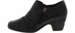 Wedge & Heeled Boots|Heels & Wedges|CLARKS Emily2 Braley Women’s Ankle Bootie Black