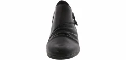 Wedge & Heeled Boots|Heels & Wedges|CLARKS Emily2 Braley Women’s Ankle Bootie Black