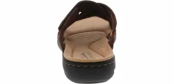 Comfort Sandals|CLARKS Laurieann Bali Cross Band Women’s Comfort Sandal Brown