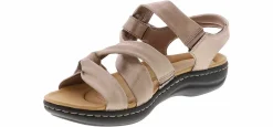 Comfort Sandals|Wedge & Platform Sandals|CLARKS Laurieann Bell Women's Comfort Sandal Beige