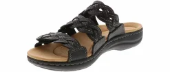 Comfort Sandals|CLARKS Laurieann Rio Women’s Comfort Sandal Black