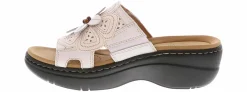 Comfort Sandals|Wedge & Platform Sandals|CLARKS Merliah 2 Belle Women's Wedge Sandal White