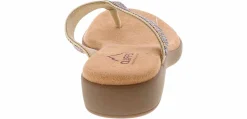 Comfort Sandals|Flat Sandals|CLIFFS BY WHITE MOUNTAIN Cliff By White Mountain Becharm Woman’s Thong Sandal Multicolor