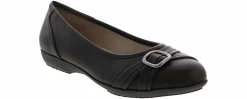 Flat|Comfort Shoes|CLIFFS BY WHITE MOUNTAIN Calming Women’s Wide-Width Casual Shoe Black