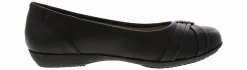 Flat|Comfort Shoes|CLIFFS BY WHITE MOUNTAIN Calming Women’s Wide-Width Casual Shoe Black