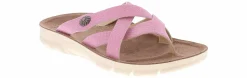 Comfort Sandals|Flat Sandals|CLIFFS BY WHITE MOUNTAIN Banksy Cross Band Women’s Comfort Sandal Pink