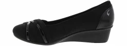 Special Occasion|Comfort Dress Shoes|CLIFFS BY WHITE MOUNTAIN Bowie Women’s Wide-Width Wedge Heel Black