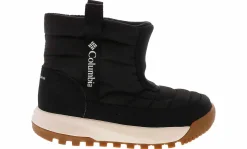 Boots|Outdoor Shoes|COLUMBIA Snowtrot Mid Youth Kids’ (11-3) Snow Boot Black