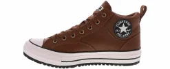 Athleisure & Casual|Skate Shoes|CONVERSE Chuck Taylor All Star Malden Men's Mid Top Lifestyle Sneaker Brown