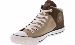 Athleisure & Casual|Skate Shoes|CONVERSE Chuck Taylor All Star High Street Men’s Canvas Sneaker Brown