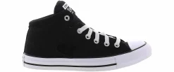 Athleisure & Casual|Skate Shoes|CONVERSE Chuck Taylor All Star Street Men’s Mid Top Canvas Sneaker Black