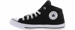 Athleisure & Casual|Skate Shoes|CONVERSE Chuck Taylor All Star Street Men’s Mid Top Canvas Sneaker Black