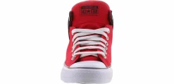Athleisure & Casual|Skate Shoes|CONVERSE Chuck Taylor All Star All Street Men's Mid Top Canvas Sneaker Red