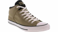 Athleisure & Casual|Skate Shoes|CONVERSE Chuck Taylor All Star High Street Men’s Canvas Sneaker Green