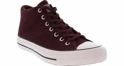 Athleisure & Casual|Canvas Shoes|CONVERSE Chuck Taylor All Star Malden Men’s Mid Top Canvas Sneaker Purple