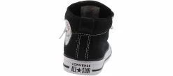 Athletics & Sneakers|Casual|CONVERSE Chuck Taylor All Start Street Youth Boys’ (11-3) Mid Top Canvas Sneaker Black
