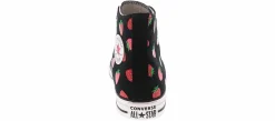 Athletic & Sneakers|CONVERSE Chuck Taylor All Star Strawberries Junior Girls’ (4-7) Hi-Top Canvas Sneaker Black