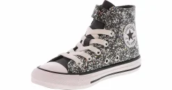 Athletic & Sneakers|Casual|CONVERSE Chuck Taylor All Star Glitter Easy-On Youth Girls' (11-3) Hi-Top Sneaker Black