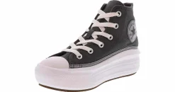 Athletic & Sneakers|Casual|CONVERSE Chuck Taylor All Star Move Glitter Junior Girls' (4-7) Hi-Top Platform Sneaker Black