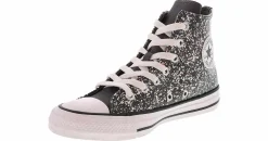 Athletic & Sneakers|Casual|CONVERSE Chuck Taylor All Star Glitter Junior Girls' (4-7) Hi-Top Sneaker Black