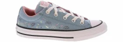 Athletic & Sneakers|Casual|CONVERSE Chuck Taylor All Star Street Floral Junior Girls' (4-7) Sneaker Blue