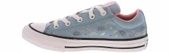 Athletic & Sneakers|Casual|CONVERSE Chuck Taylor All Star Street Floral Junior Girls' (4-7) Sneaker Blue