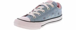 Athletic & Sneakers|Casual|CONVERSE Chuck Taylor All Star Street Floral Junior Girls' (4-7) Sneaker Blue