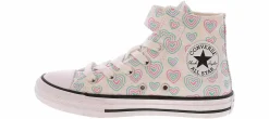 Athletic & Sneakers|Casual|CONVERSE Chuck Taylor All Star Hearts Youth Girls' (11-3) Sneaker White
