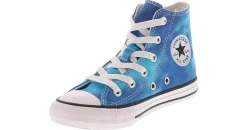 Athletics & Sneakers|CONVERSE Chuck Taylor All Star Color Splash Youth Boys’ (11-3) Hi-Top Sneaker Blue