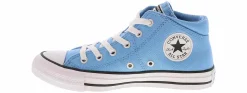 Athletics & Sneakers|CONVERSE Chuck Taylor All Star Madison Junior Girls’ (4-7) Mid Top Canvas Sneaker Blue