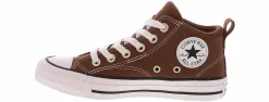 Athletics & Sneakers|Casual|CONVERSE Chuck Taylor All Star Malden Junior Boys’ (4-7) Hi-Top Canvas Sneaker Brown