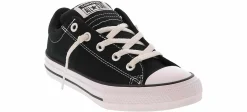 Athletics & Sneakers|Casual|CONVERSE Chuck Taylor All Star Street Junior Boys’ (3.5-7) Canvas Sneaker Black