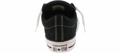 Athletics & Sneakers|Casual|CONVERSE Chuck Taylor All Star Street Junior Boys’ (3.5-7) Canvas Sneaker Black