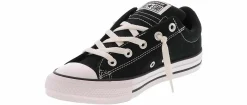 Athletics & Sneakers|Casual|CONVERSE Chuck Taylor All Star Street Junior Boys’ (3.5-7) Canvas Sneaker Black