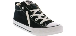 Athletics & Sneakers|CONVERSE Chuck Taylor All Star Street Junior Boys' (4-7) Mid Top Canvas Sneaker Black