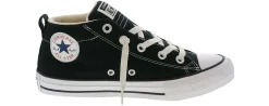 Athletics & Sneakers|CONVERSE Chuck Taylor All Star Street Junior Boys' (4-7) Mid Top Canvas Sneaker Black