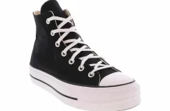 Walking Shoes|Athleisure & Casual|CONVERSE Chuck Taylor All Star Lift Women’s Hi-Top Platform Sneaker Black