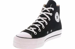 Walking Shoes|Athleisure & Casual|CONVERSE Chuck Taylor All Star Lift Women’s Hi-Top Platform Sneaker Black