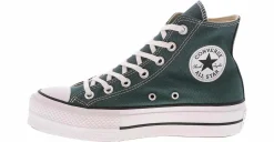 Athleisure & Casual|CONVERSE Chuck Taylor All Star Lift Women’s Hi-Top Platform Sneaker Green