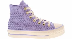 Athleisure & Casual|CONVERSE Chuck Taylor All Star Lift Women's Hi-Top Platform Sneaker Purple