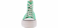 Athleisure & Casual|Canvas Shoes|CONVERSE Chuck Taylor All Star Lift Women's Hi-Top Platform Sneaker Green