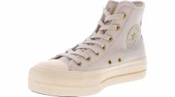 Athleisure & Casual|Skate Shoes|CONVERSE Chuck Taylor All Star Star Lift Women's Hi-Top Platform Sneaker Blue