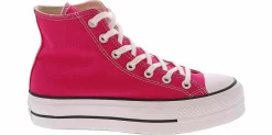 Athleisure & Casual|Skate Shoes|CONVERSE Chuck Taylor All Star Lift Women’s Hi-Top Platform Sneaker Pink